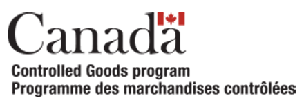 Controlled Goods Program logo